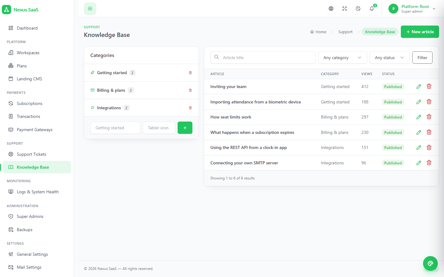 Knowledge base