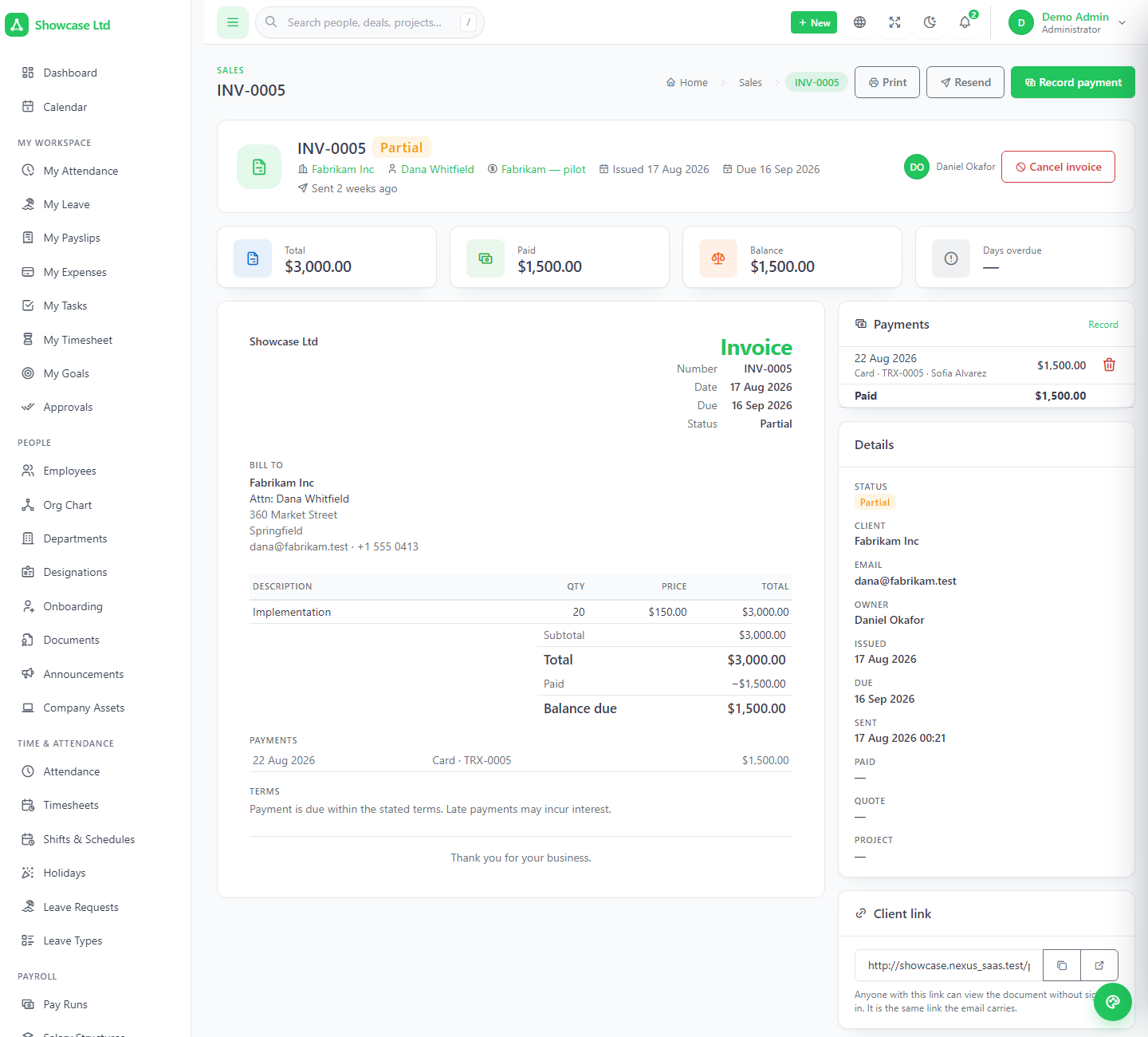 Invoice